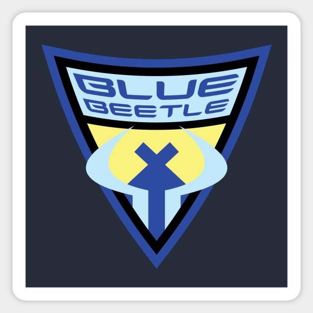 Blue Beetle Sticker by Ryan